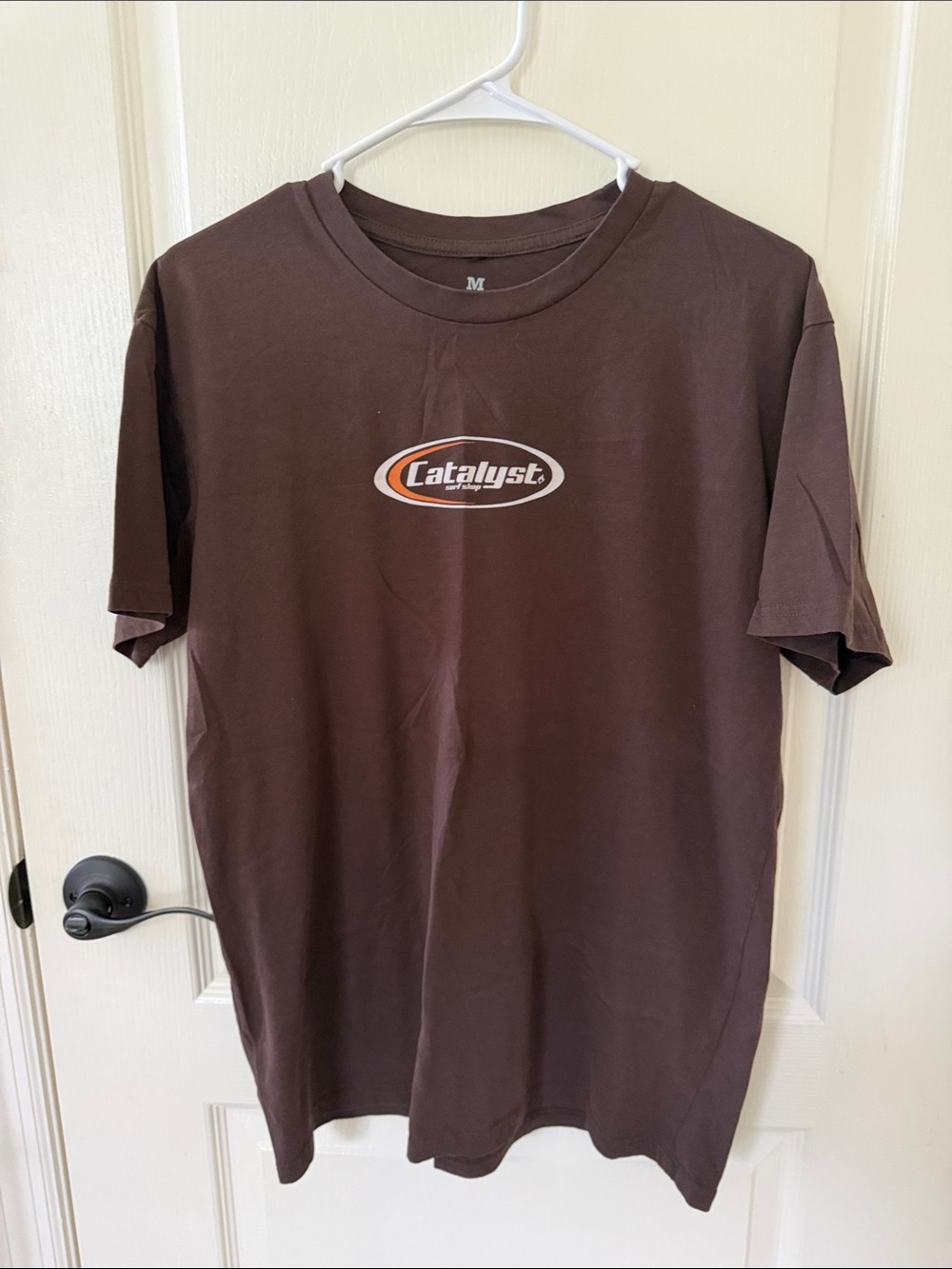 Catalyst Brown Short Sleeve Logo Tee - Men's Casual Shirt